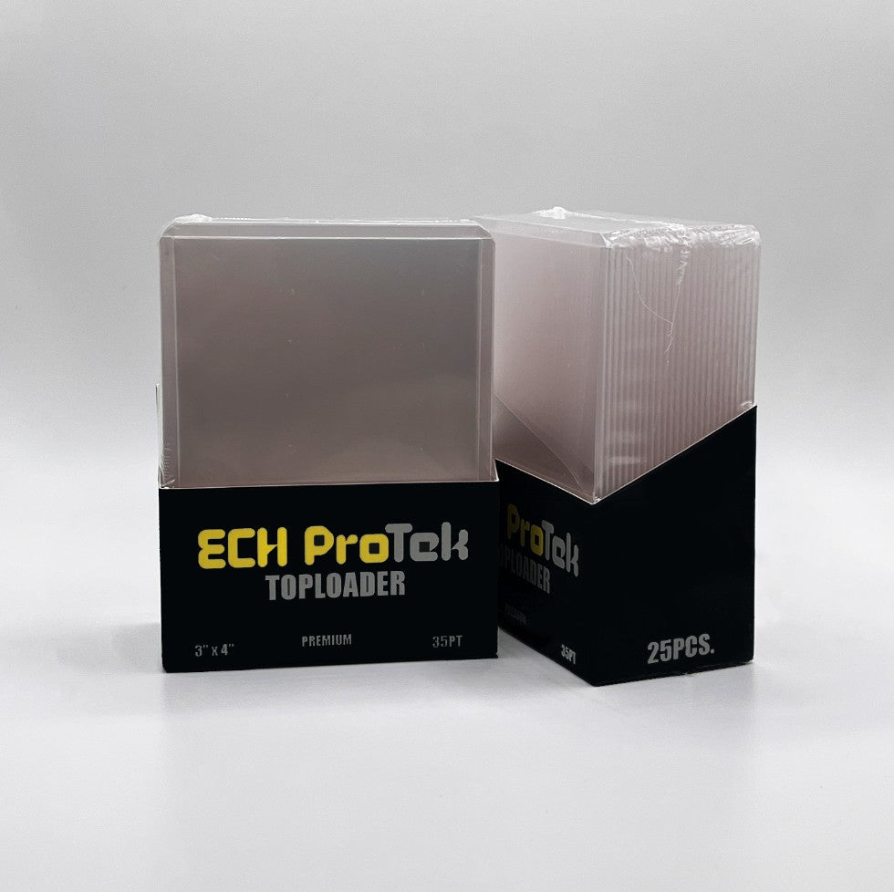 25pcs. Premium Card Toploader By ECH PROTEK For Pokemon, MTG, NBA ETC.