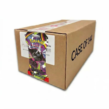 Pokemon TCG - Pitch Black Sleeved Booster Pack Case of 144 (Sealed)
