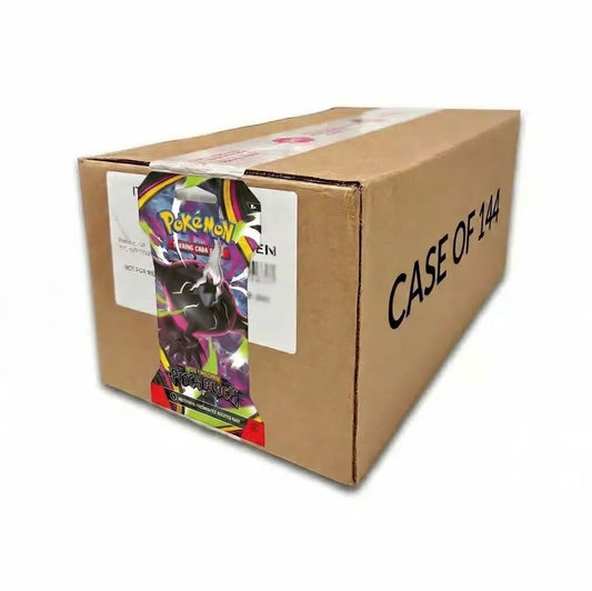 Pokemon TCG - Pitch Black Sleeved Booster Pack Case of 144 (Sealed)