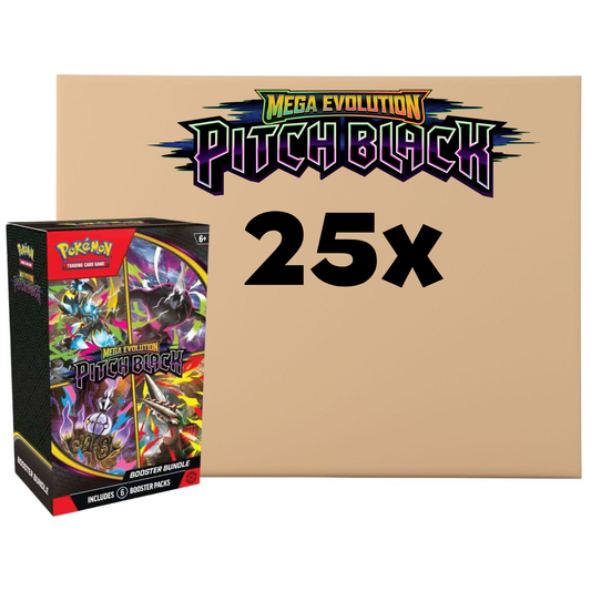 Pokemon TCG - Pitch Black Booster Box Case of 25 (Sealed)