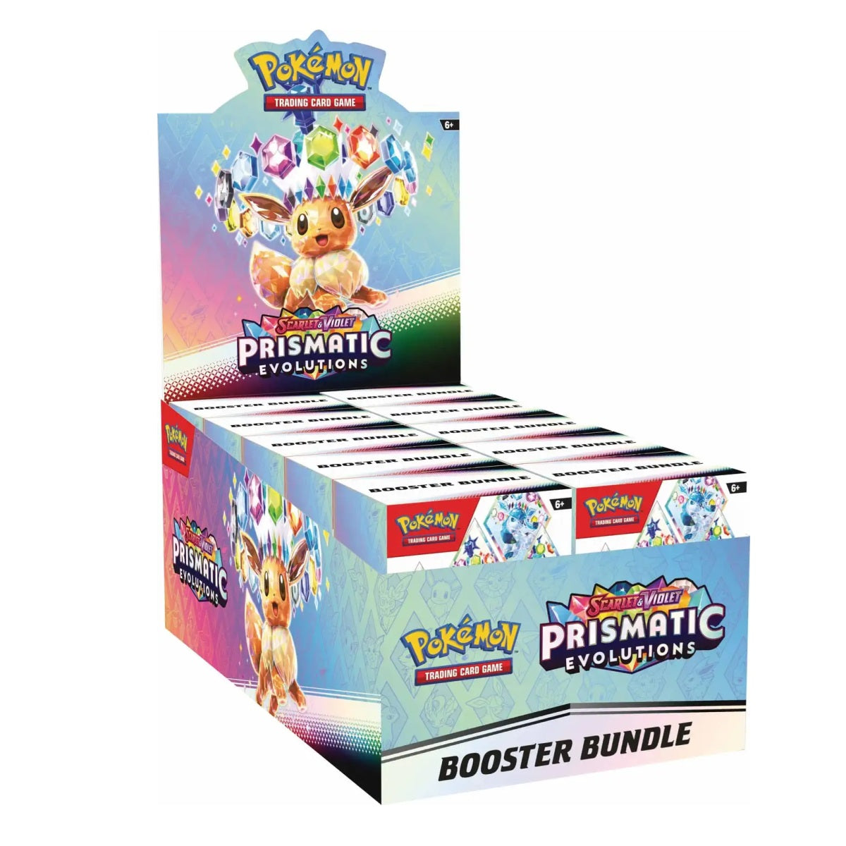 Pokemon SV8.5 Prismatic Evolutions Booster Bundle Display Case Sealed