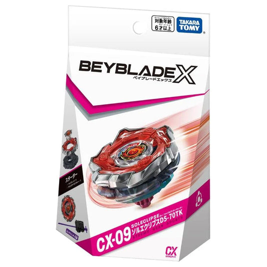 [PRE-ORDER] Beyblade X CX-09 Sol Eclipse D5-70TK Starter Pack Set