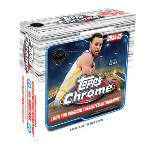 Topps Chrome Basketball 2024-25 Mega Box