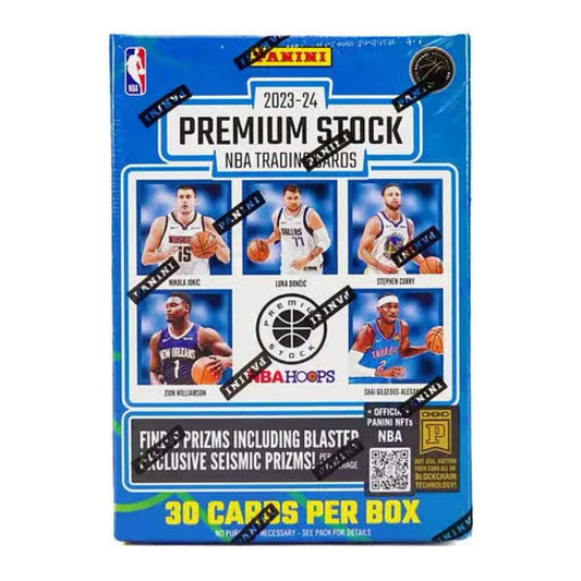 Panini Nba Hoops Premium Stock 2023-24 - Blaster Box
