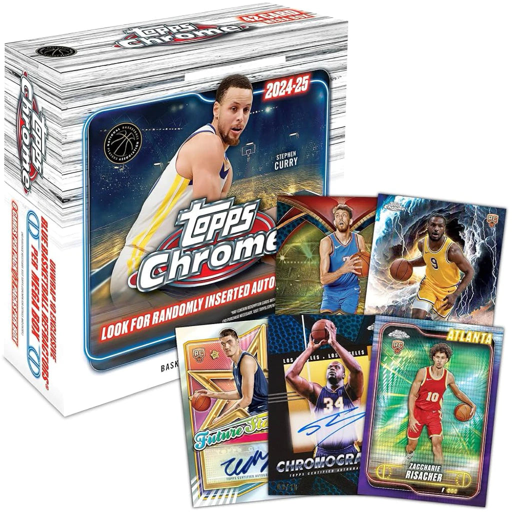 Topps Chrome Basketball 2024-25 Mega Box
