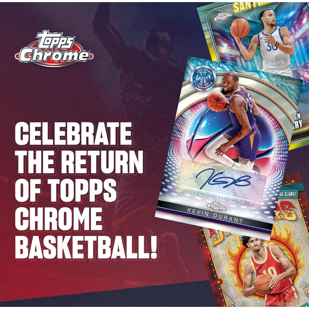 Topps Chrome Basketball 2024-25 Mega Box